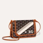 GOYARD Plumet pouch-wallet stripes and initials